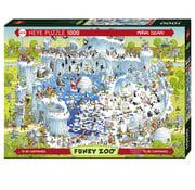 Heye Heye Funky Zoo: Polar Habitat Puzzle 1000pcs