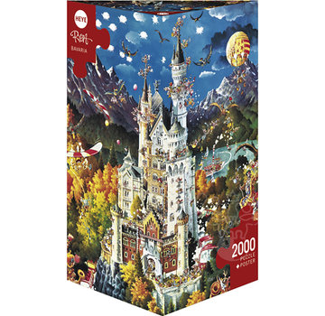 Heye Heye Bavaria Puzzle 2000pcs Triangle Box