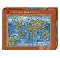 Heye Map Art Amazing World Puzzle 2000pcs