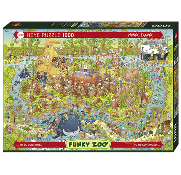 Heye Heye Funky Zoo: Australian Habitat Puzzle 1000pcs