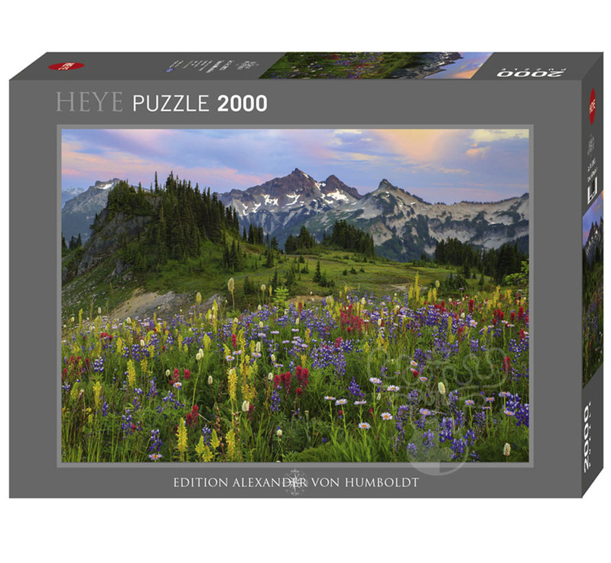 Heye Edition Alexander von Humboldt: Tatoosh Mountains Puzzle 2000pcs