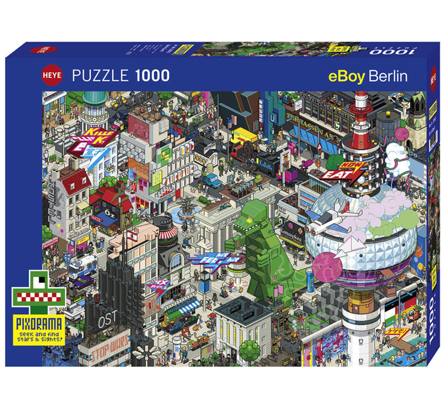 Heye Pixorama Berlin Quest Puzzle 1000pcs