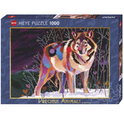 Heye Heye Precious Animals: Night Wolf Puzzle 1000pcs