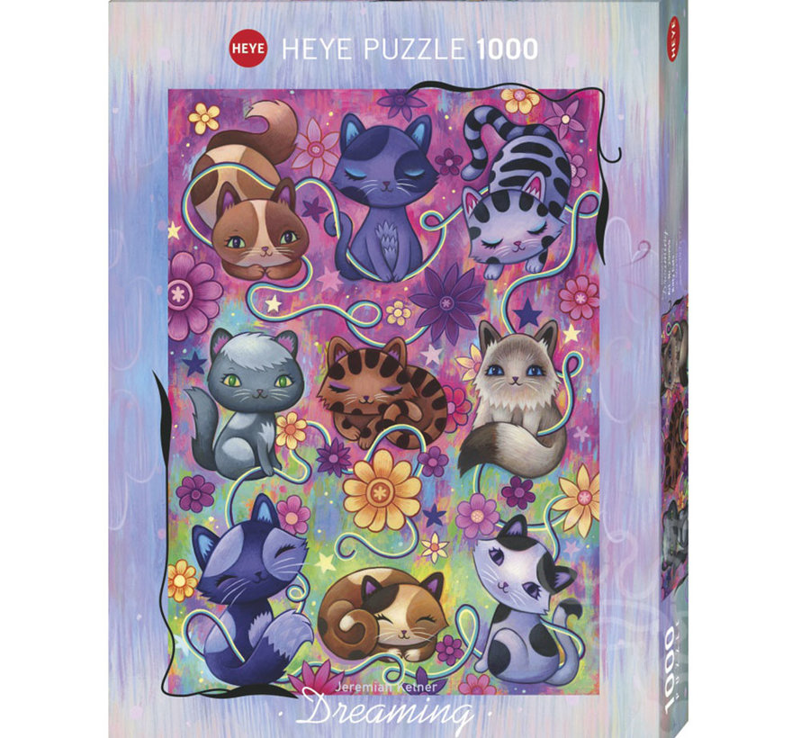 Heye Dreaming, Kitty Cats Puzzle 1000pcs