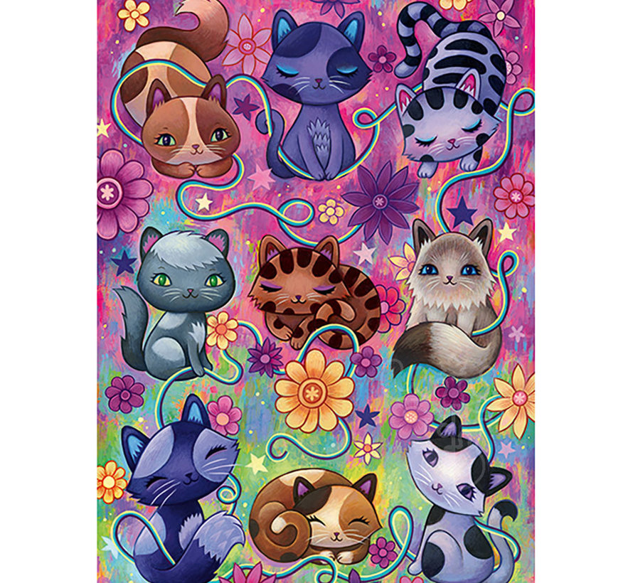 Heye Dreaming, Kitty Cats Puzzle 1000pcs