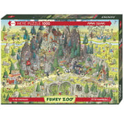 Heye Heye Funky Zoo: Transylvanian Habitat Puzzle 1000pcs