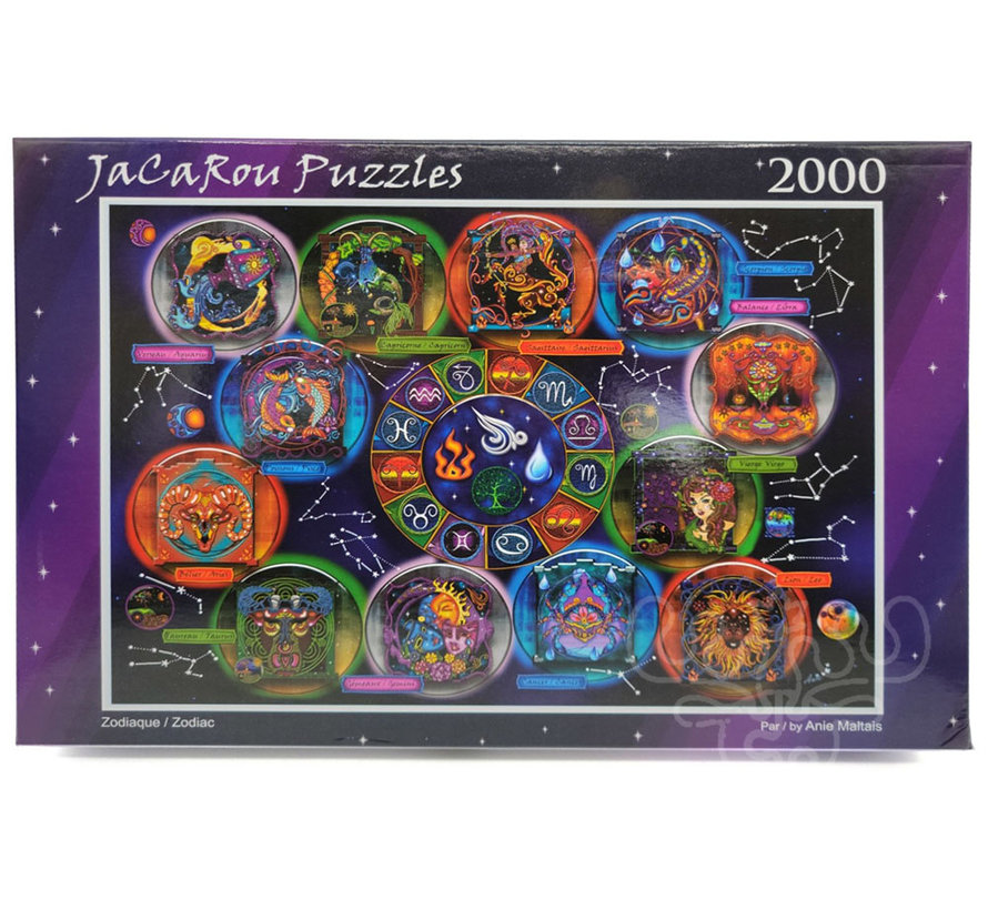 JaCaRou Zodiac Puzzle 2000pcs