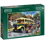 Falcon Falcon Catching the Bus Puzzle 500pcs