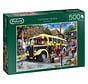 Falcon Catching the Bus Puzzle 500pcs