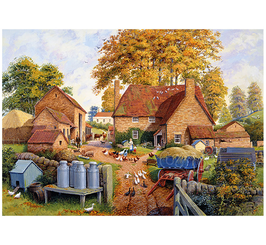 Falcon Autumn on the Farm Puzzle 1000pcs* - ORIGINAL BOX SIZE