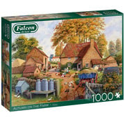 Falcon Falcon Autumn on the Farm Puzzle 1000pcs