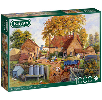Falcon Falcon Autumn on the Farm Puzzle 1000pcs* - ORIGINAL BOX SIZE ONLINE ORDER ONLY