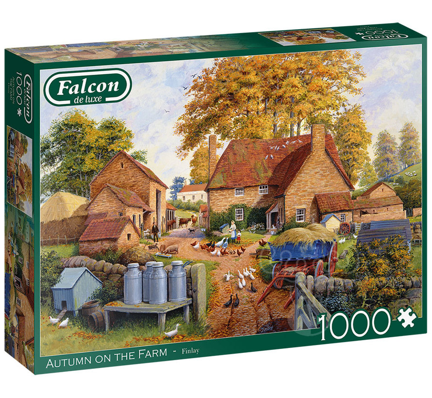 Falcon Autumn on the Farm Puzzle 1000pcs* - ORIGINAL BOX SIZE