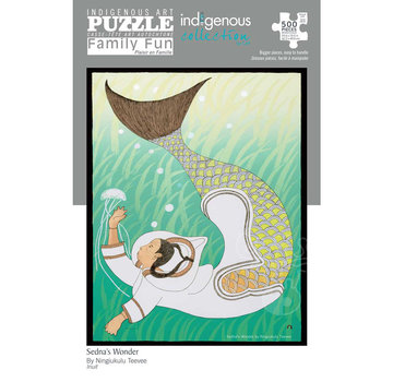 Canadian Art Prints FINAL SALE Indigenous Collection: Sedna's Wonder Puzzle 500pcs