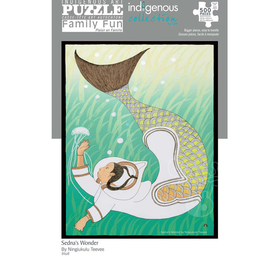FINAL SALE Indigenous Collection: Sedna's Wonder Puzzle 500pcs