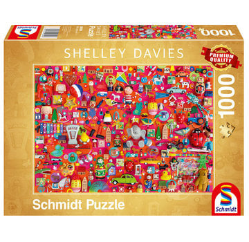 Schmidt Schmidt Shelley Davies Vintage Toys Puzzle 1000pcs *