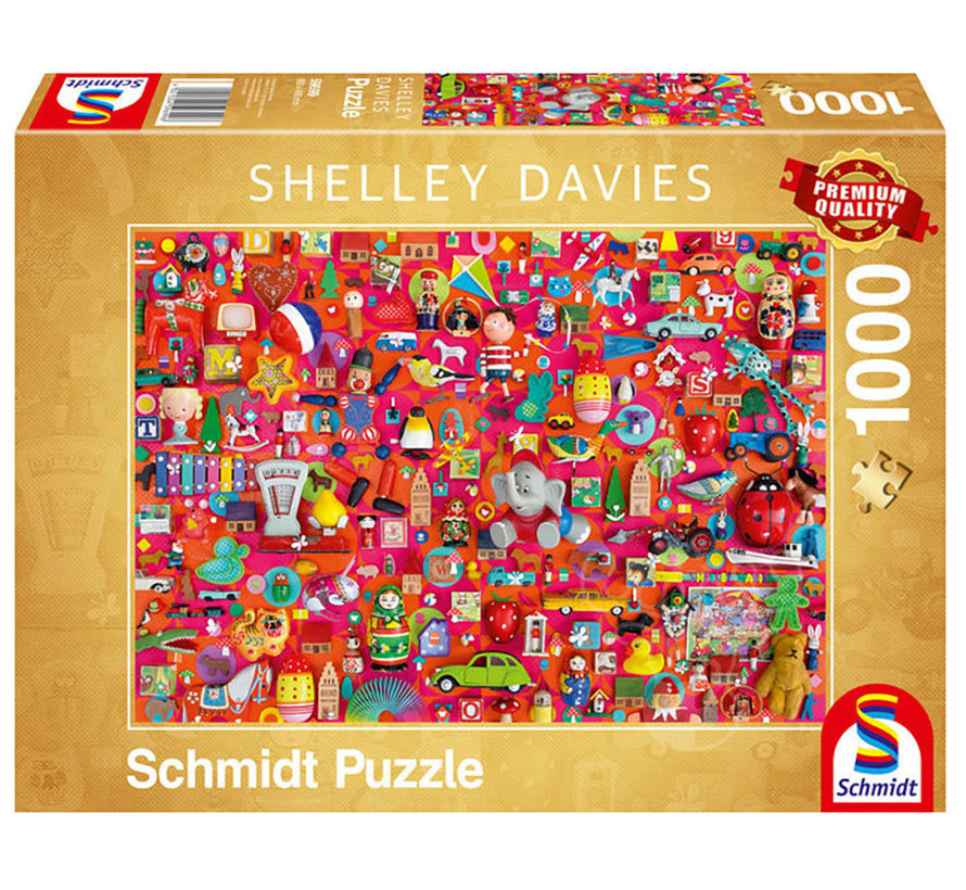 Schmidt Shelley Davies Vintage Toys Puzzle 1000pcs *