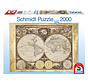 Schmidt Historical Map of the World Puzzle 2000pcs