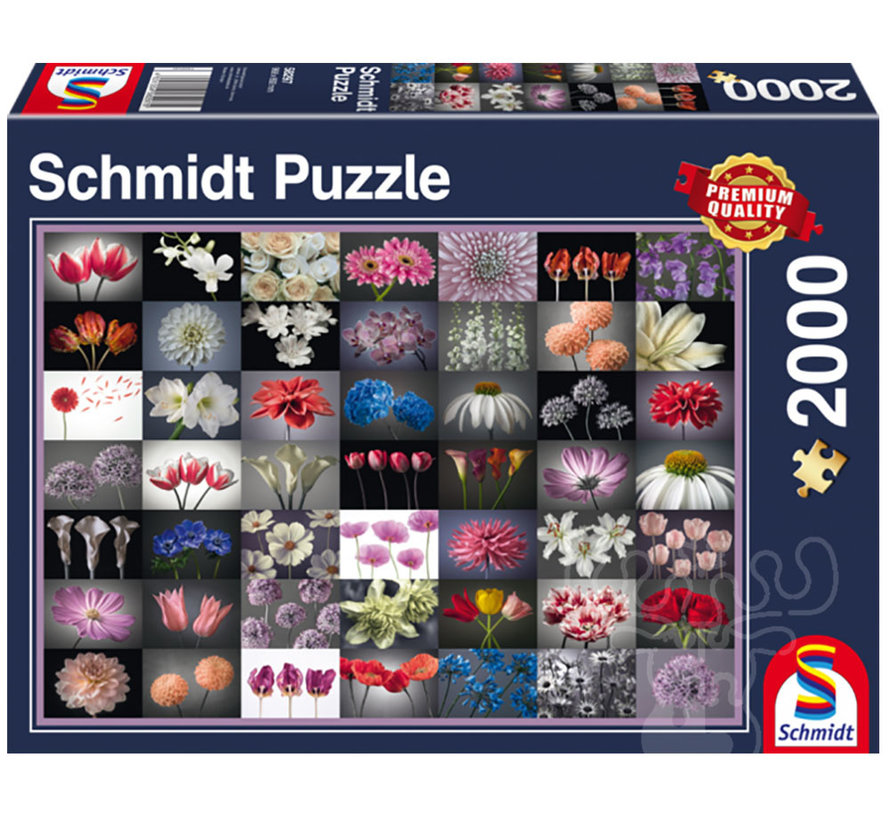 Schmidt Floral Greeting Puzzle 2000pcs