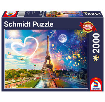 Schmidt Schmidt Paris - Day and Night Puzzle 2000pcs *