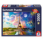 Schmidt Paris - Day and Night Puzzle 2000pcs *