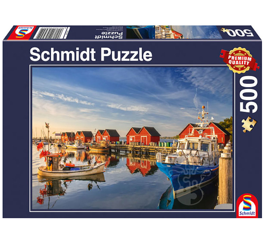 Schmidt Fishing Harbor Puzzle 500pcs