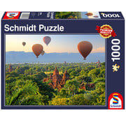 Schmidt Schmidt Hot Air Balloons: Mandalay, Myanmar Puzzle 1000pcs