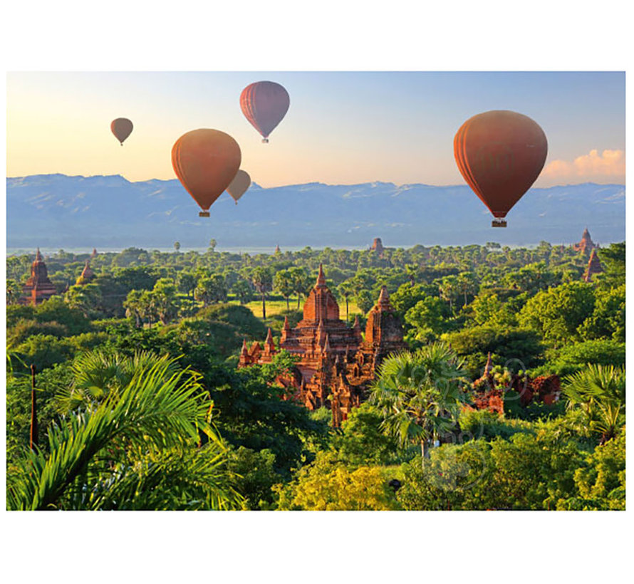 Schmidt Hot Air Balloons: Mandalay, Myanmar Puzzle 1000pcs