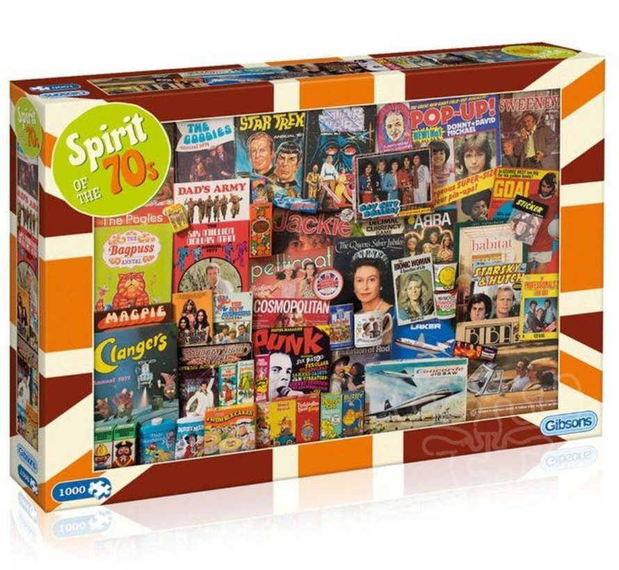 Gibsons Spirit of the 70s Puzzle 1000pcs