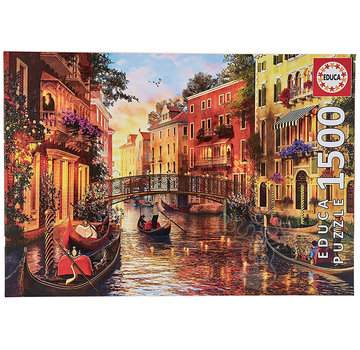 Educa Borras Educa Sunset in Venice Puzzle 1500pcs