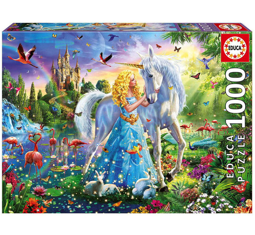 Educa The Princess and the Unicorn Puzzle 1000pcs