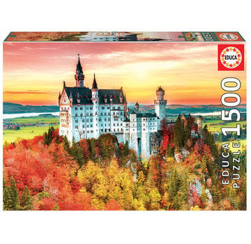 Educa Borras Educa Autumn in Neuschwanstein Puzzle 1500pcs