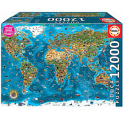 Educa Borras Educa Wonders of the World Puzzle 12000pcs