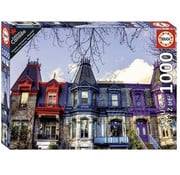 Educa Borras Educa Victorian Houses, Montreal Puzzle 1000pcs