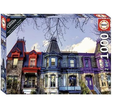 Educa Borras Educa Victorian Houses, Montreal Puzzle 1000pcs