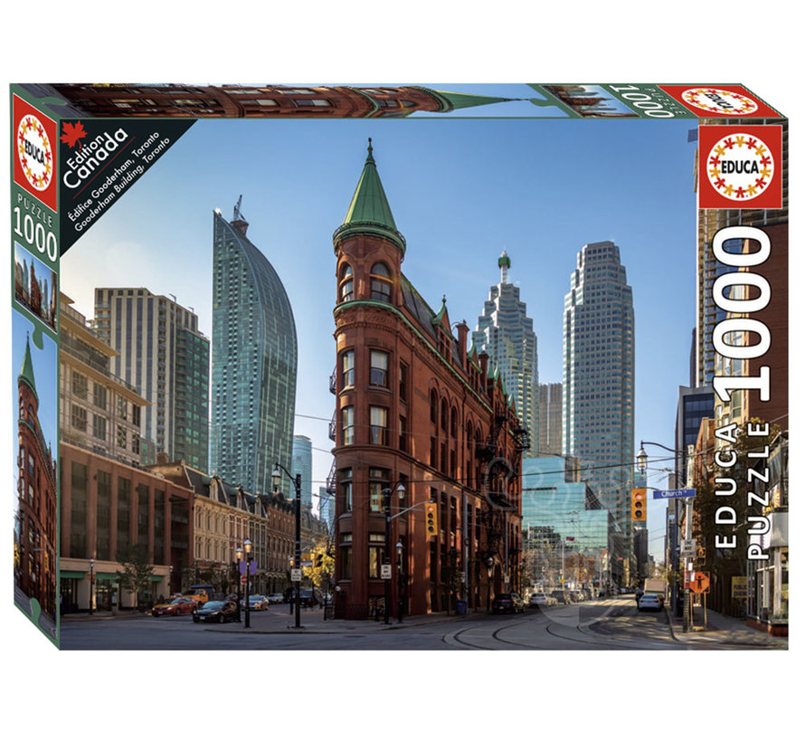 Educa Gooderham Flatiron Building, Toronto Puzzle 1000pcs RETIRED