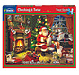 WMP Christmas White Mountain Checking It Twice Puzzle 1000pcs