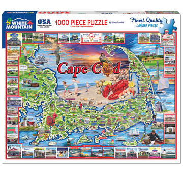 White Mountain White Mountain Cape Cod Puzzle 1000pcs