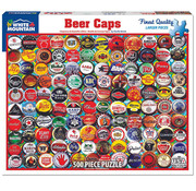 White Mountain White Mountain Beer Caps Puzzle 500pcs