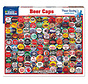 White Mountain Beer Caps Puzzle 500pcs