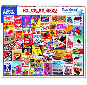 White Mountain White Mountain Ice Cream Bars Puzzle 1000pcs