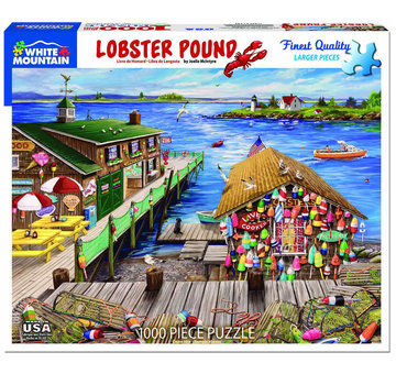 White Mountain White Mountain Lobster Pound Puzzle 1000pcs