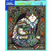 White Mountain White Mountain Jeweled Cat Puzzle 1000pcs
