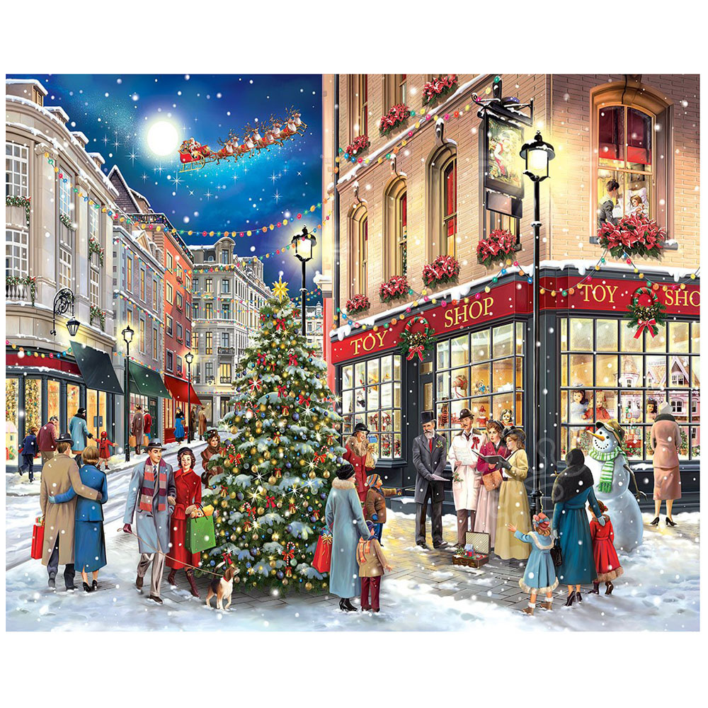White Mountain Christmas Carolers Puzzle 1000pcs Puzzles Canada