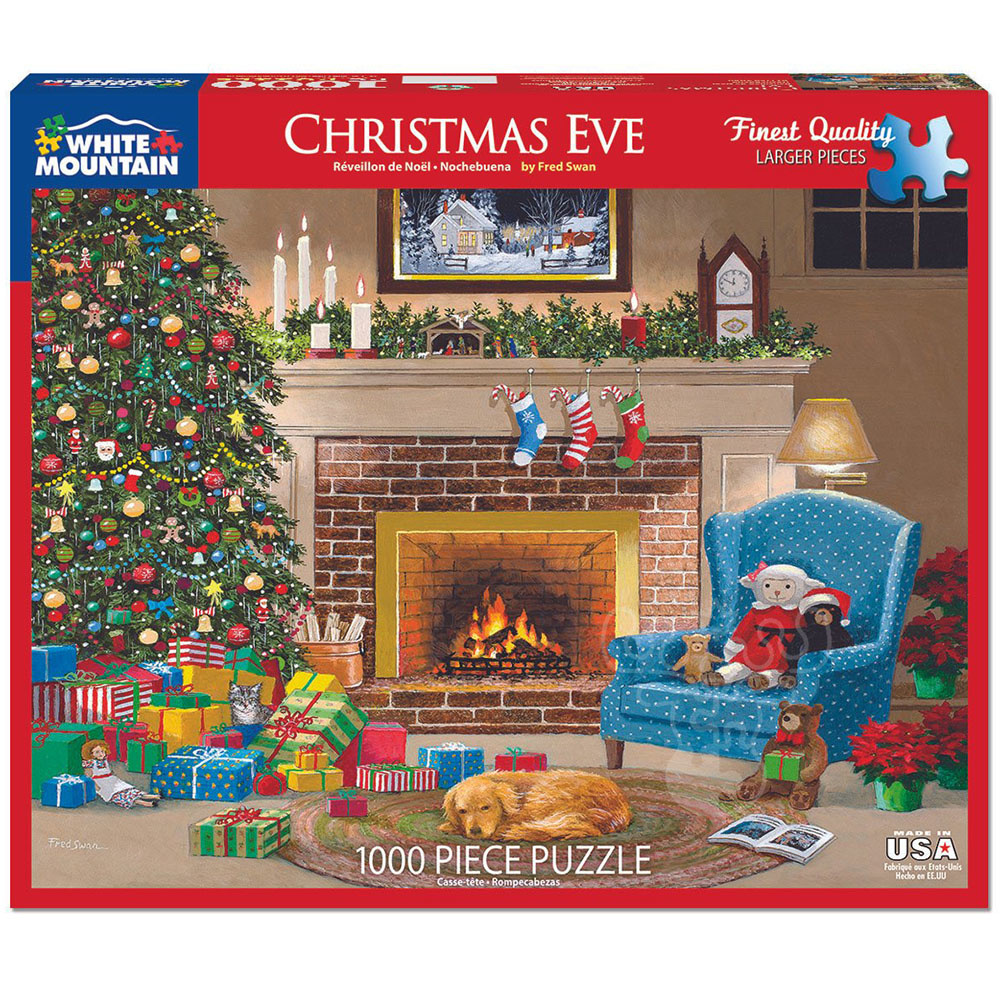 White Mountain Christmas Eve Puzzle 1000pcs Puzzles Canada