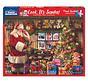 WMP Christmas White Mountain Look It's Santa Puzzle 1000pcs
