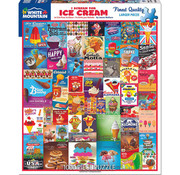 White Mountain White Mountain Ice Cream Puzzle 1000pcs