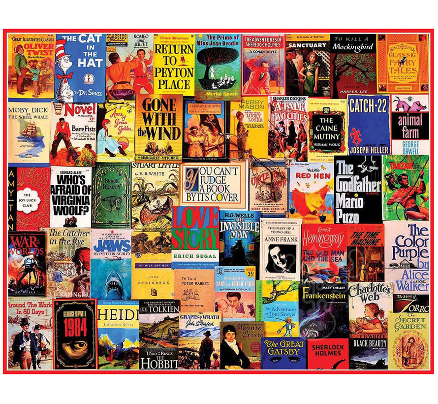 White Mountain Great Books E-Z Hold Puzzle 300pcs