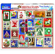 White Mountain White Mountain Christmas Stamps Puzzle 1000pcs