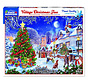 WMP Christmas White Mountain Village Christmas Tree Puzzle 1000pcs